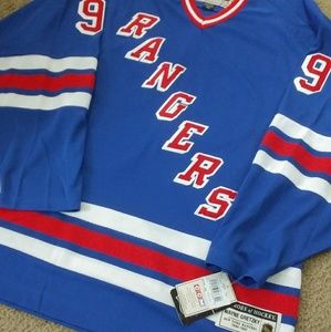 Authenew New York Rangers Wayne Gretzky Jersery